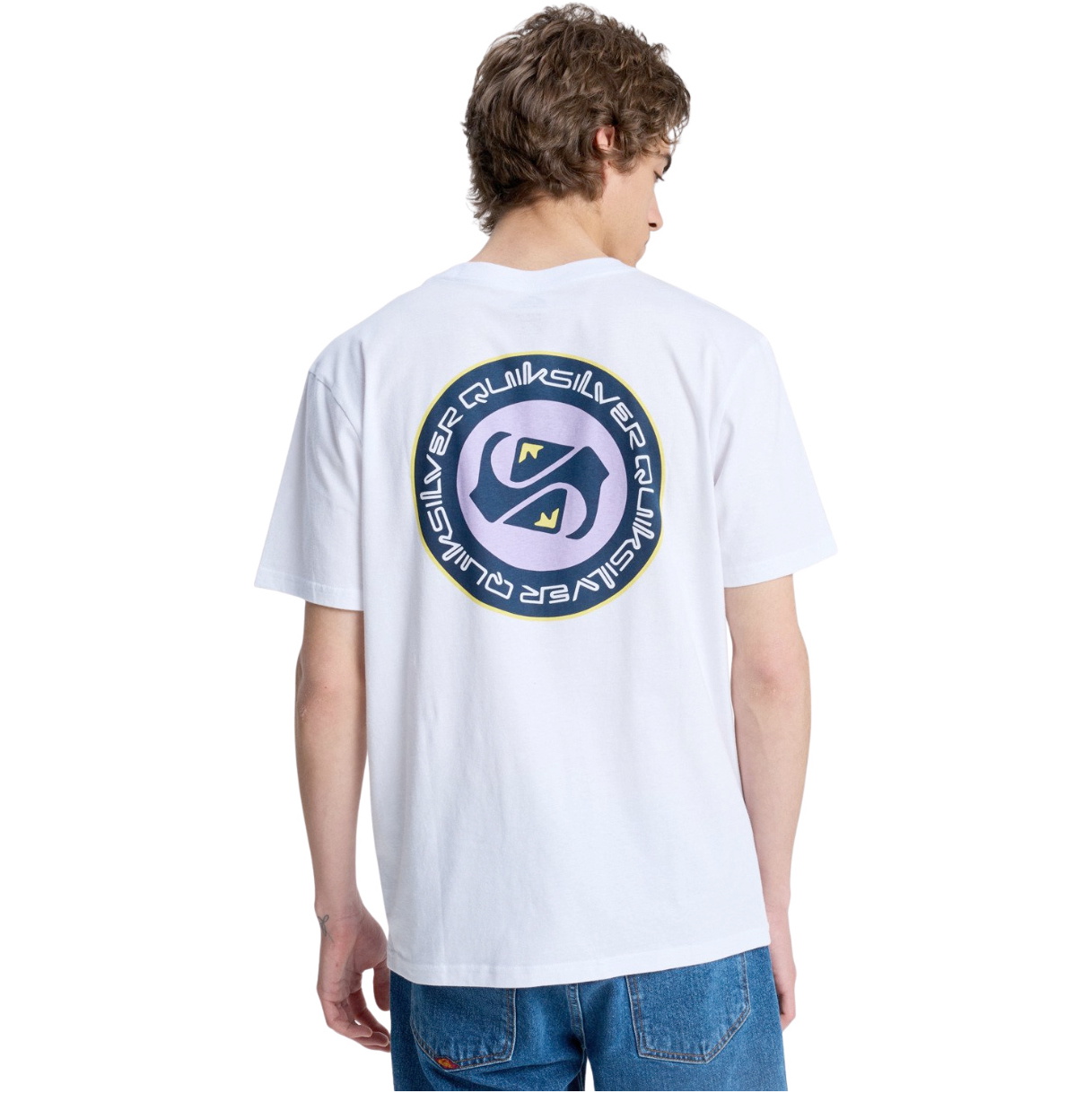 2026 Quiksilver Mens EV Duality T-Shirt EQYZT08290 - White